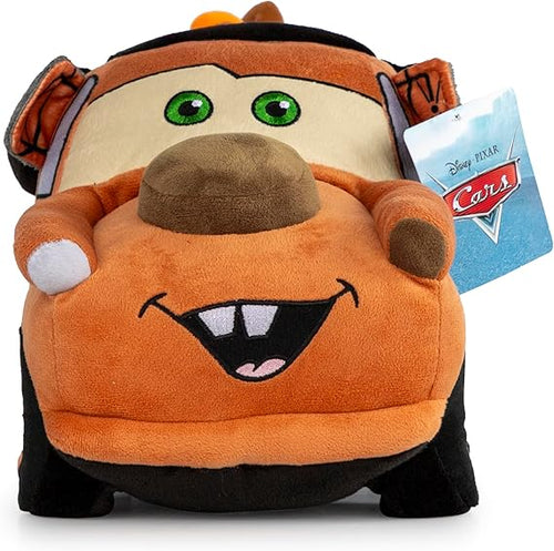Pack of 10 Cars Tow Mater Plush Pillow Buddy - Super Soft Character Pillow.